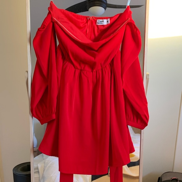 TIGERMIST Red Luna Dress - Picture 5 of 7